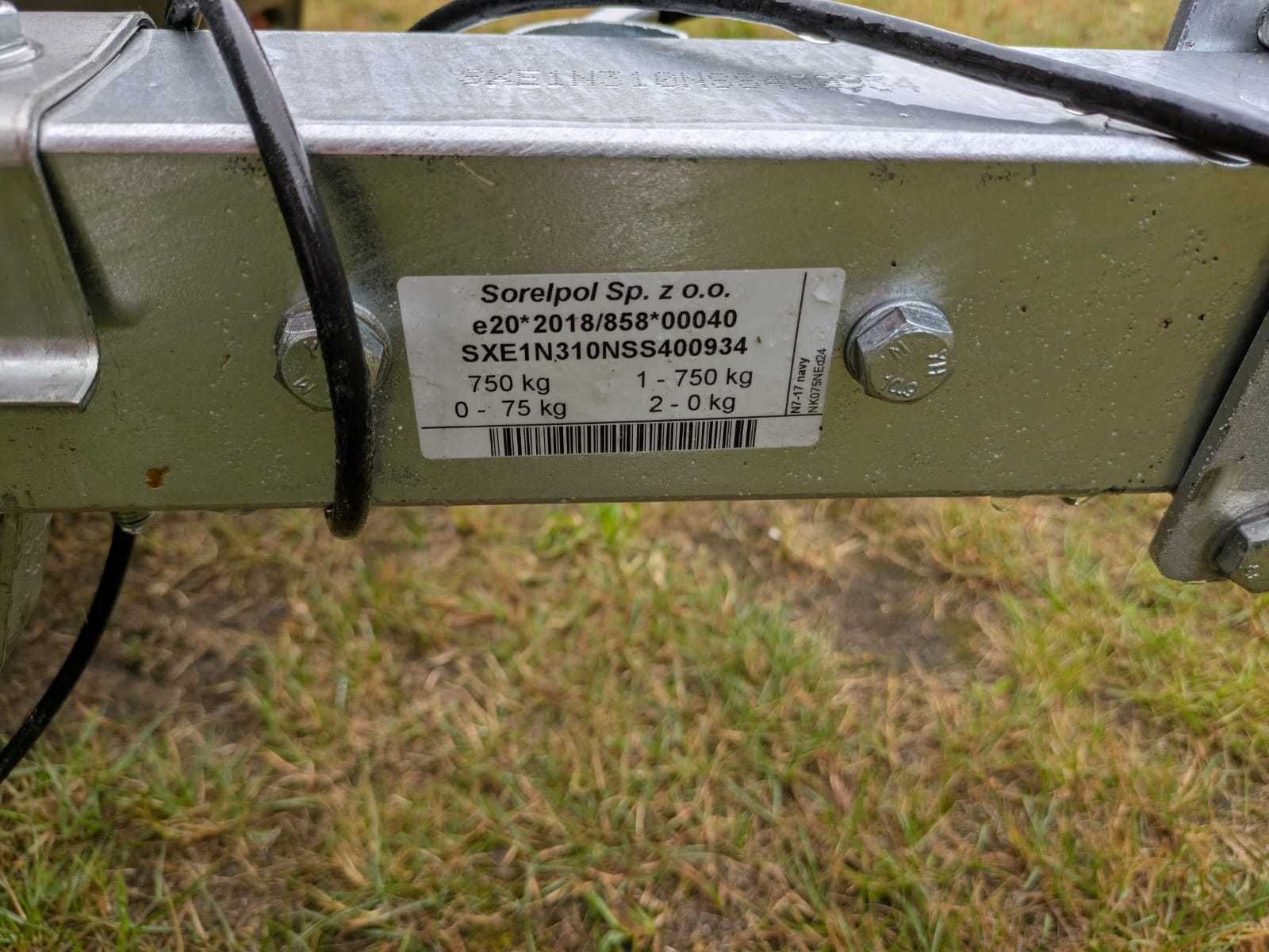 Przyczepka pod łódkę