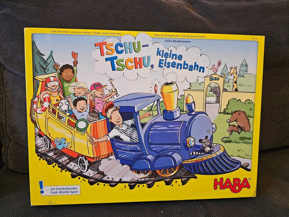 Гра Haba Чух-чух,Червяки огородніки, балансир Тієр Тієр , сад.