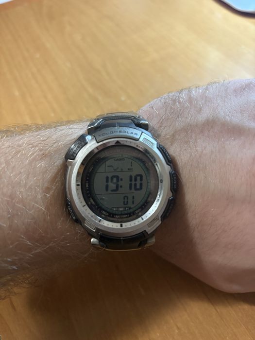 часы CASIO pro trek PRW-1300T-7VER