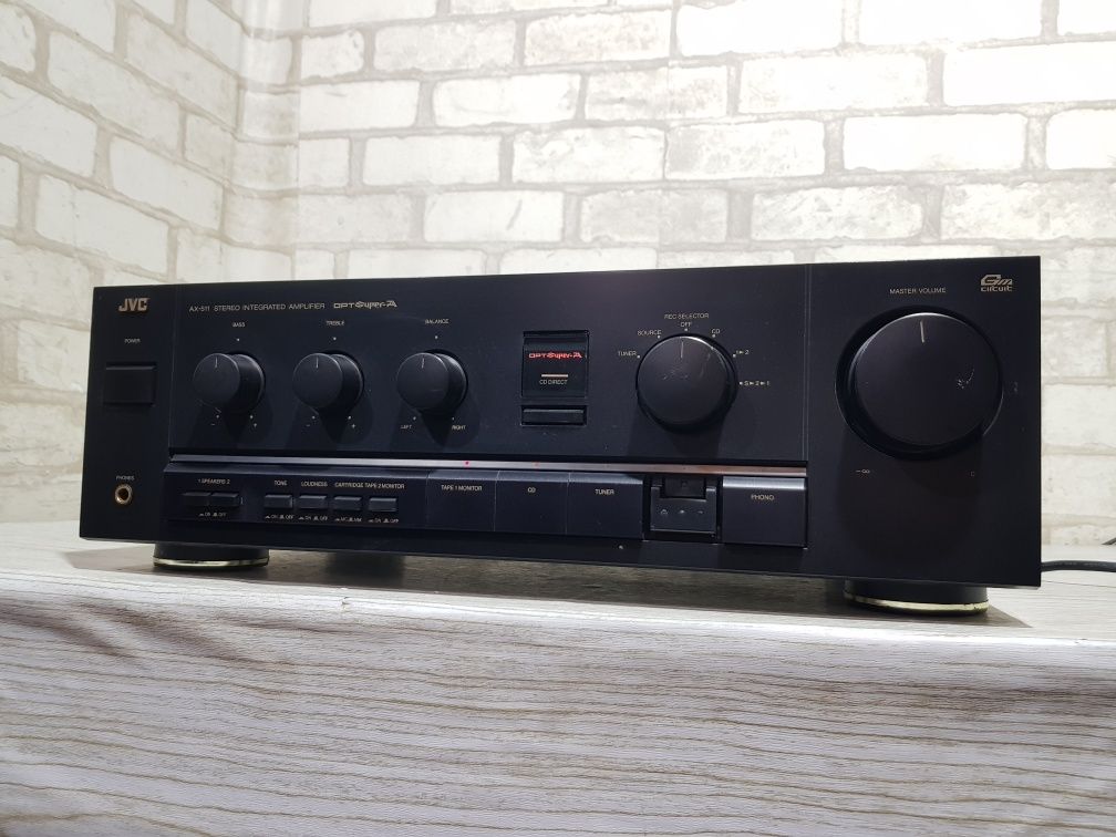 Стерео підсилювач JVC AX-511BK, 2x120 Вт, б/у з Німеччини