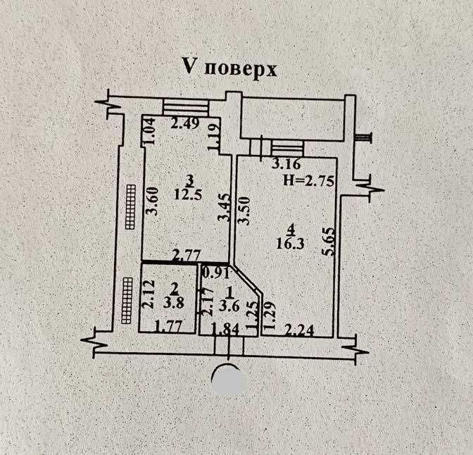 1 комн. квартира, Пишоновская/Морская Академия