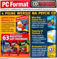 PC Format - 4 pełne wersje na płycie CD