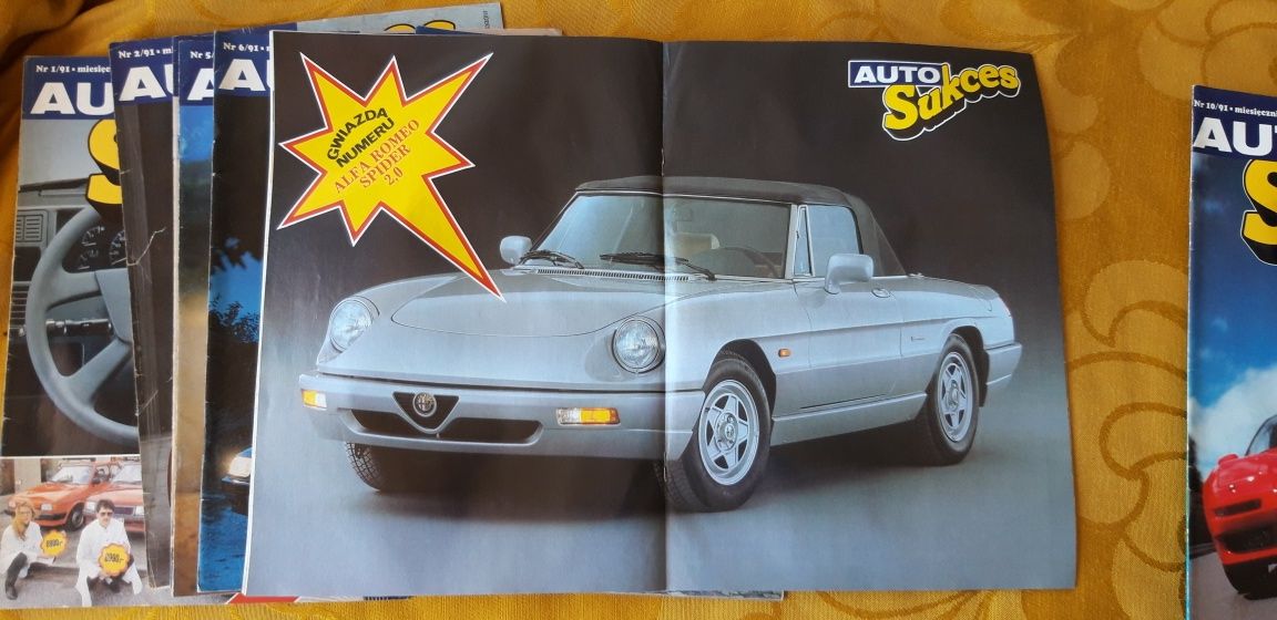 Miesięcznik Auto Sukces 1991 r.