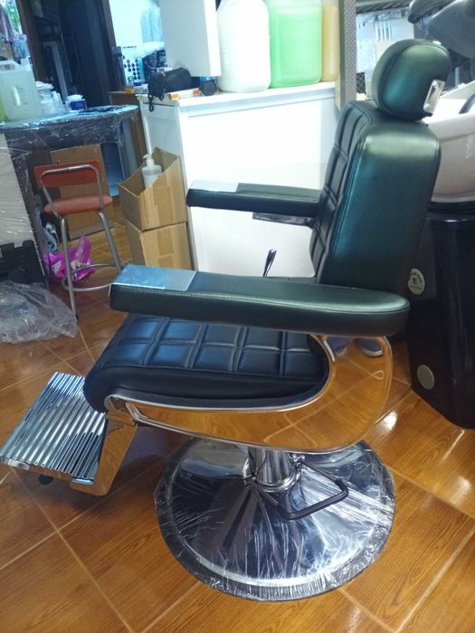 Cadeira de barbeiro mod. Bessone