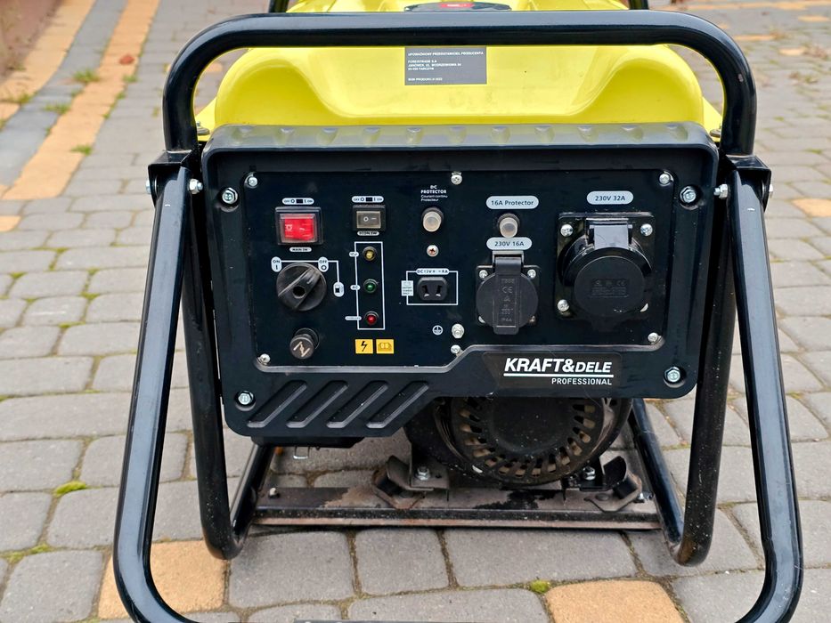 Продам генератор інверторний Kraft&Dele KD184 6,0кВт Б/У