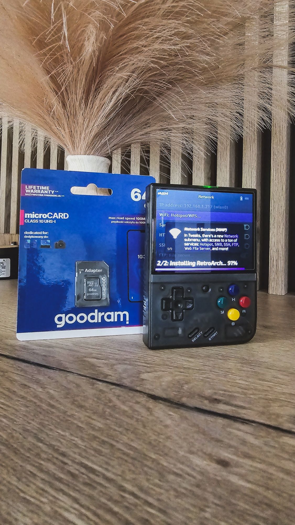 Karta Pamięci 64GB Onion OS!+ver 4.3.1.1 Pasująca do : Miyoo Mini Plus