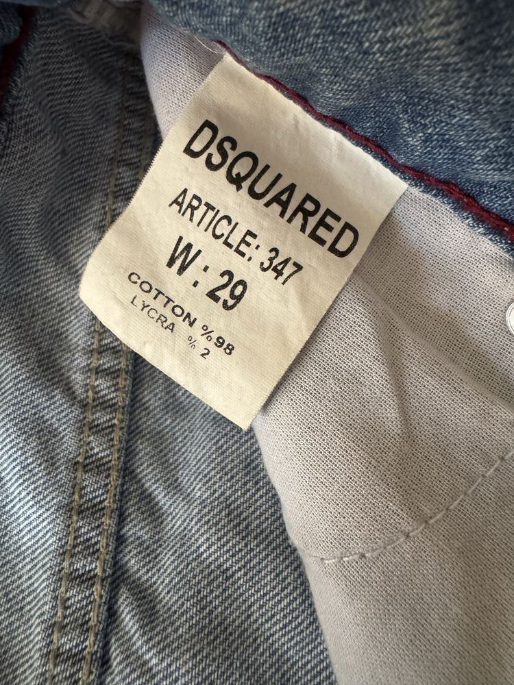 Шорти джинсові dsquared