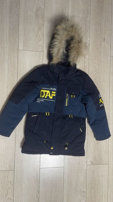 Зимові куртка на хлопчика 128