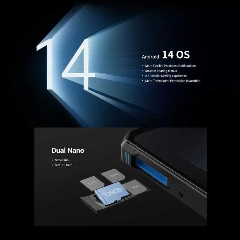 Fossibot F105 4GB/64GB IP69K 2.0GHz