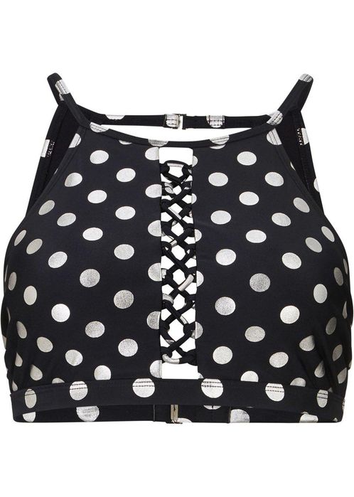 B.P.C biustonosz bikini bustier w grochy ^38