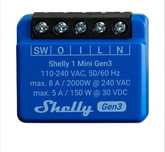 Shelly Inteligentny sterownik 1 Mini Gen3 WIFI BLUETOOTH