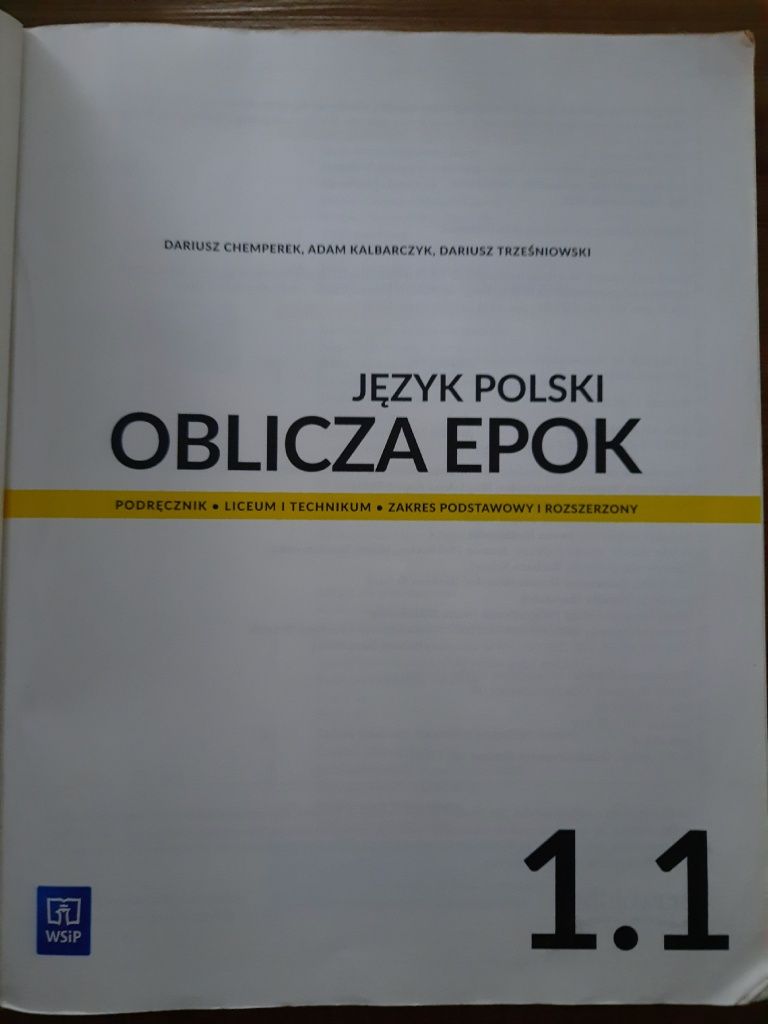 Oblicza epok 1.1