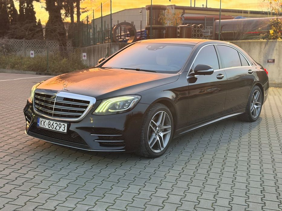 Mercedes-Benz Klasa S Mercedes-Benz S560 Long 4MATIC / 9G / Pełna Opcja / Niski Przebieg