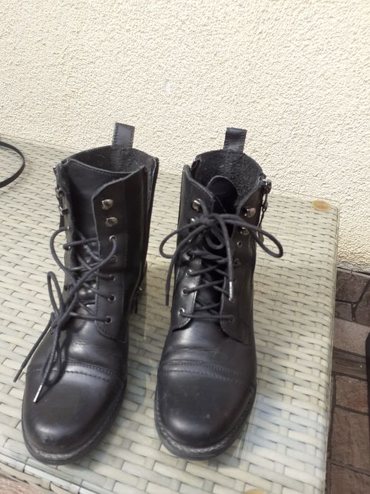 Buty damskie skórzane