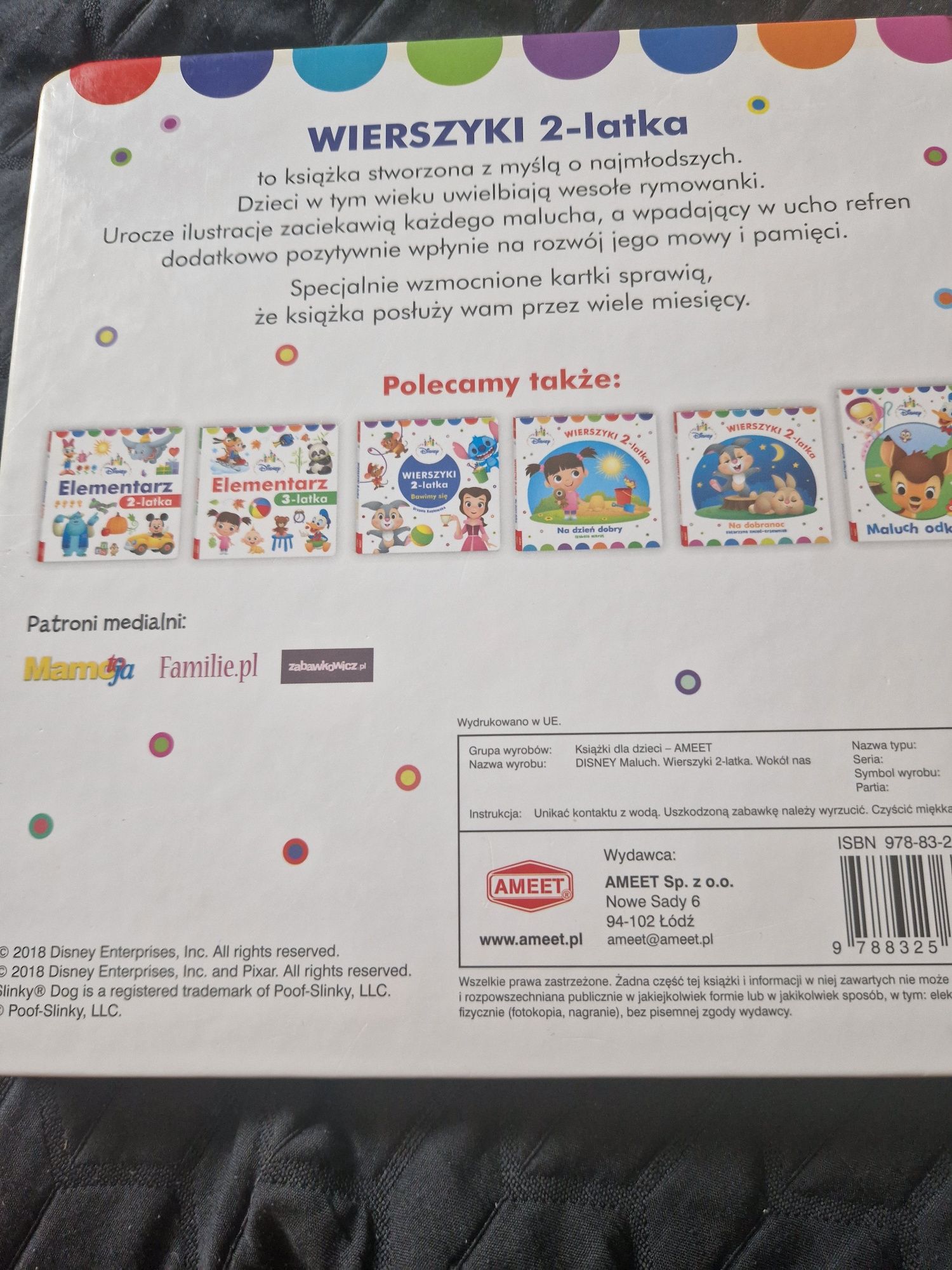 2 książeczki "wierszyki dla 2 latka"