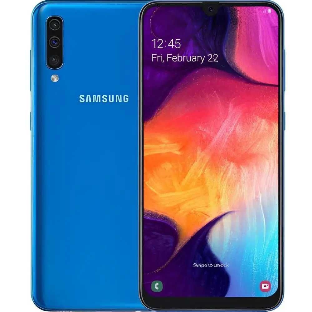 Samsung Galaxy A50 4/64GB Blue (SM-A505FN) NFC Android 11 стан нового