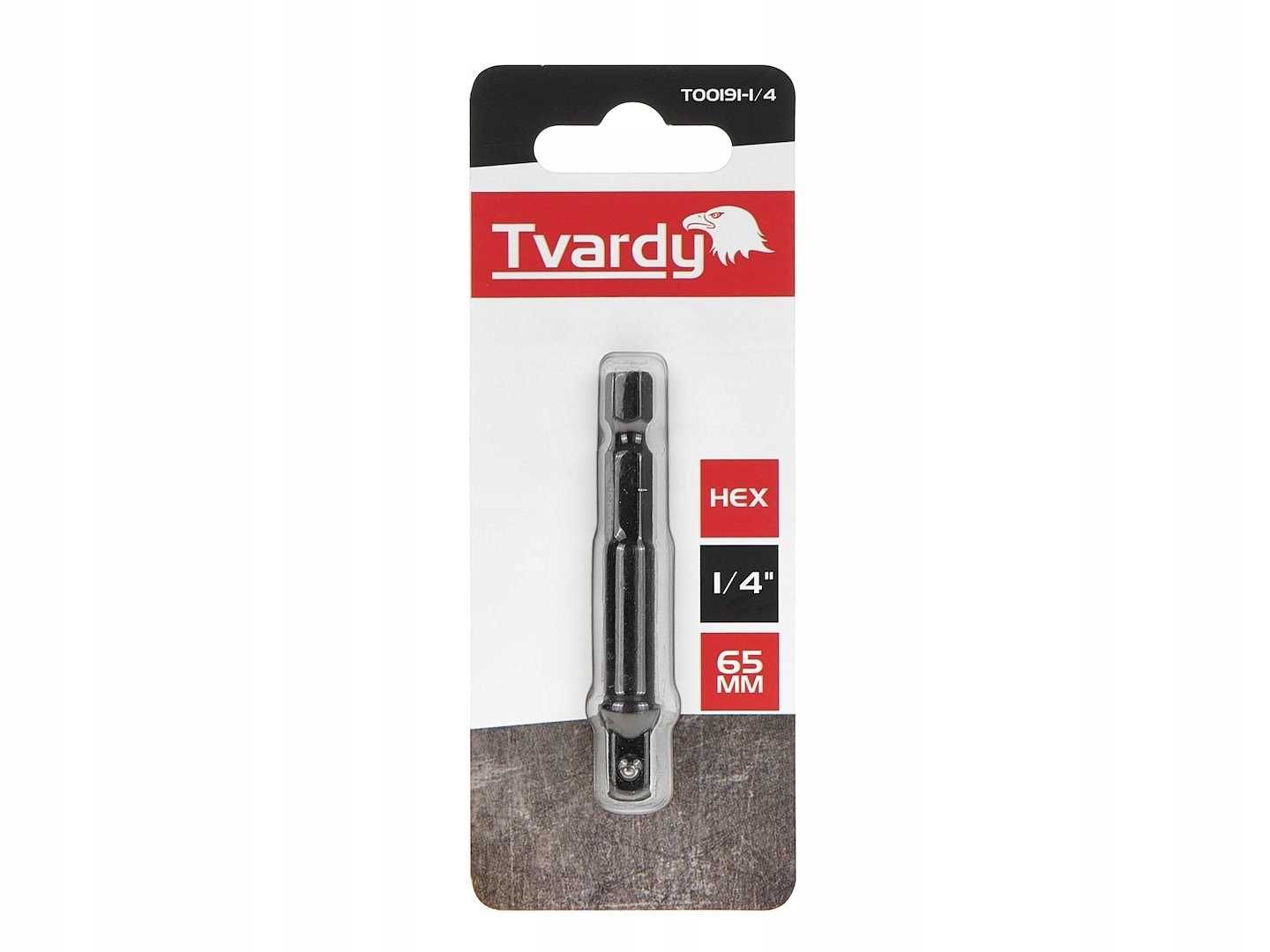 Adapter Udarowy HEX 1/4" 65mm Tvardy - Solidny Narzędziowy Element