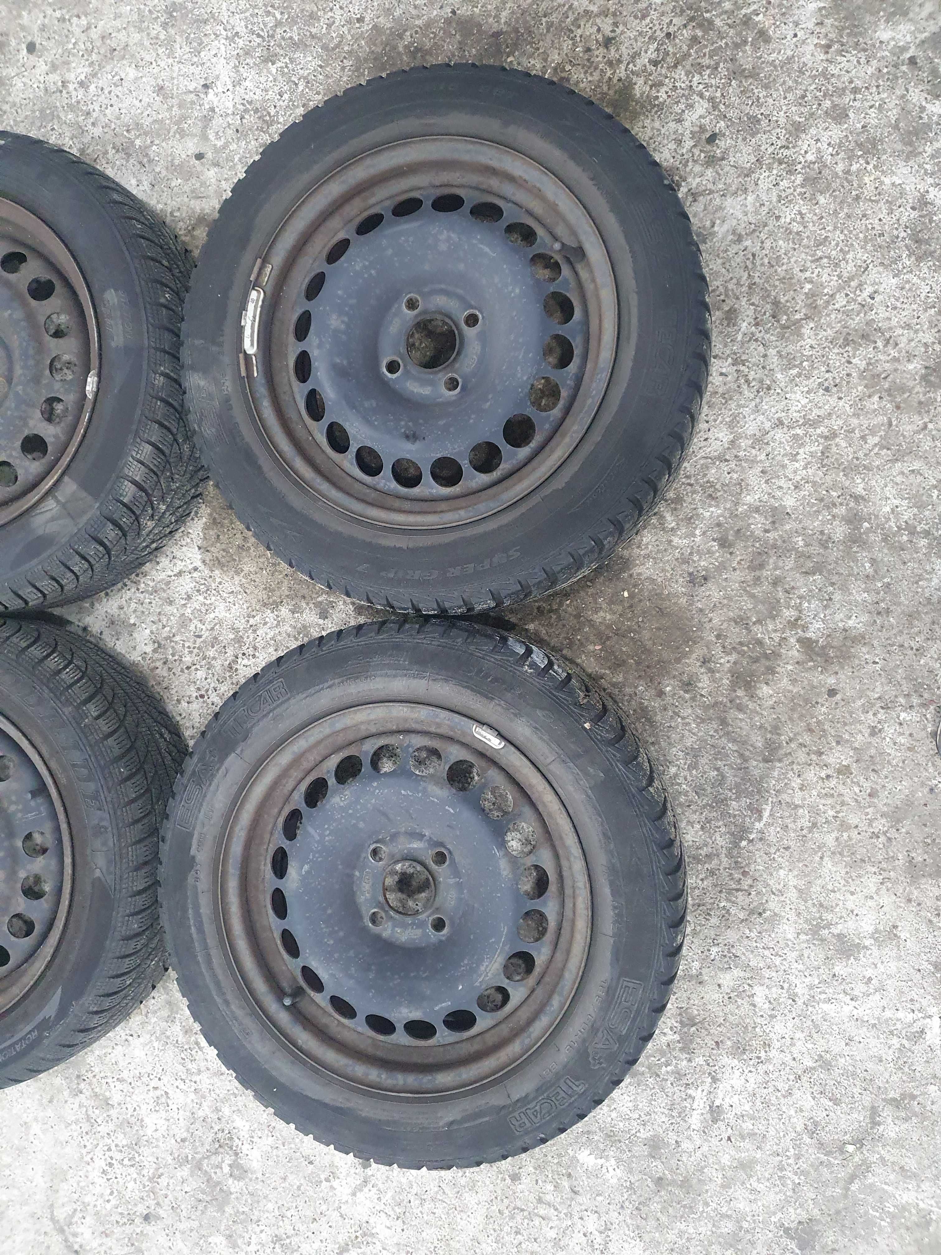 Koła felgi opony 15 cali Opel 4x100 opony 185/60/15 Meriva a kpl