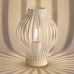 Lampka Lampa Stołowa Nocna Z Trimerem Na Baterie Do Salonu Sypialni