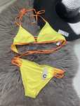 Dwuczęściowy strój kąpielowy bikini banana L