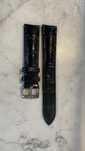 Pasek do zegarka Omega 18 mm czarny
