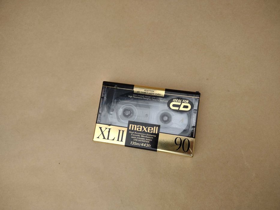 Kaseta Maxell XL II 90 - Nowa.