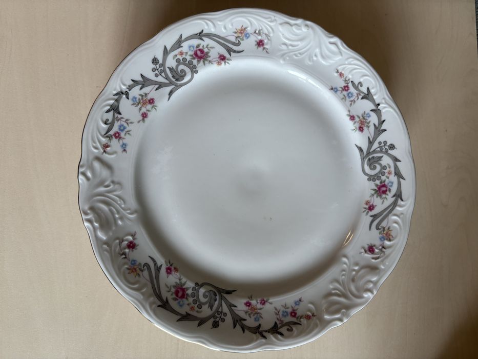 Talerze porcelana Wałbrzych