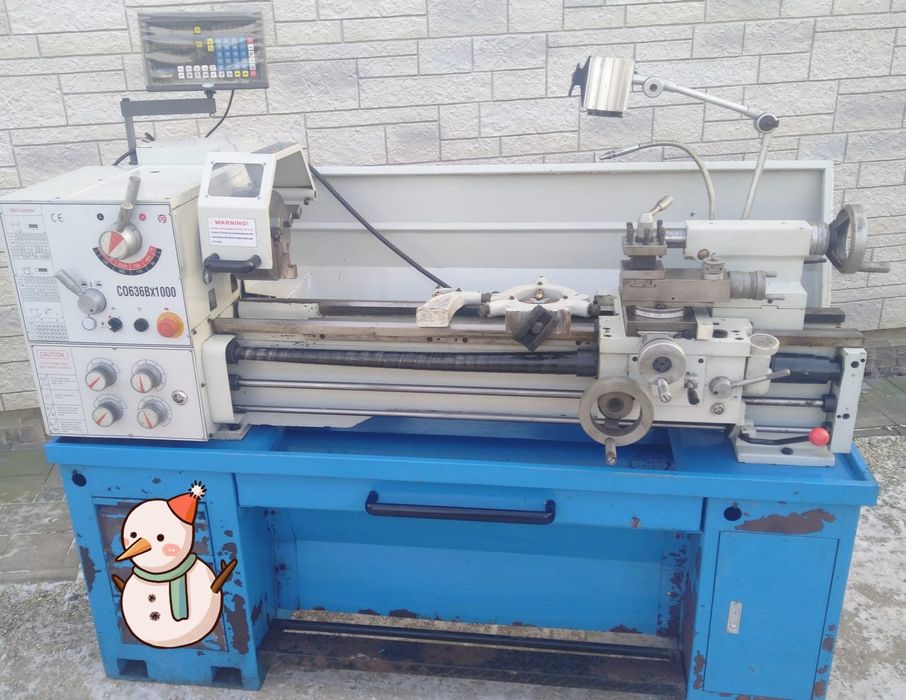 Tokarka eurometal cormak  Tug 40 frezarka wiertarka do metalu