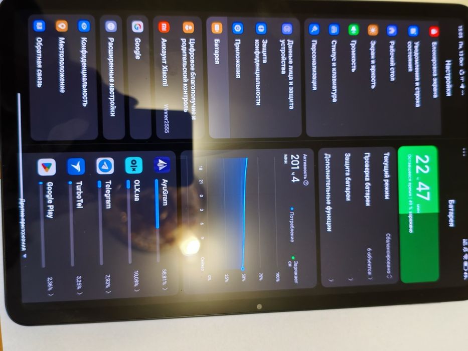 Продам планшет xiaomi pad 6 гарантия до 30.11.25