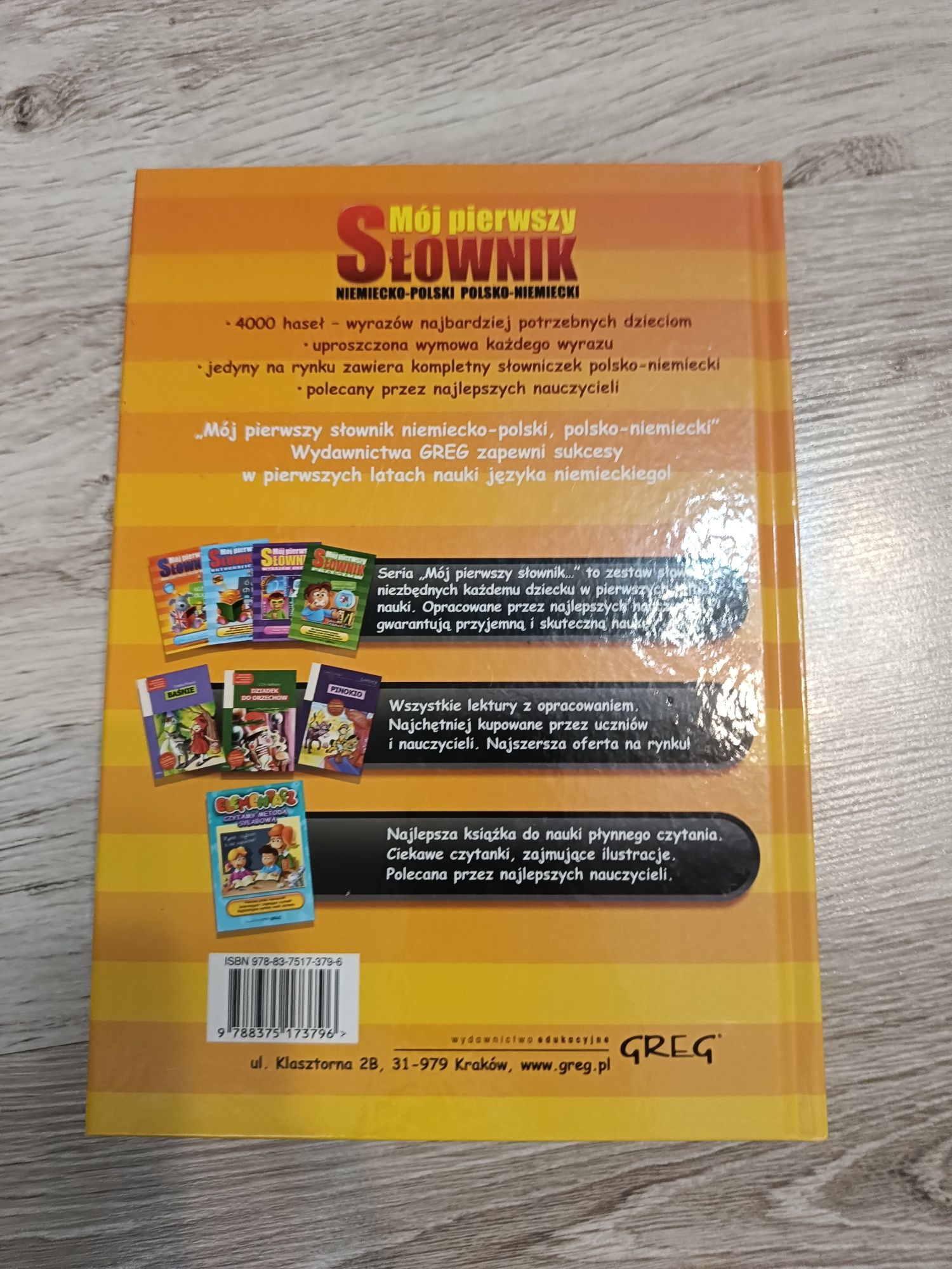 Sprzedam Mój pierwszy słownik niemiecko-polski, polsko-angielski