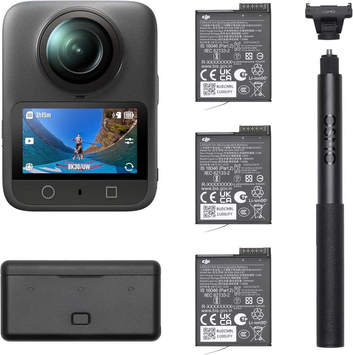 DJI Osmo 360 (Adventure Combo) - Sealed - 3 Years Warranty64283793059202122