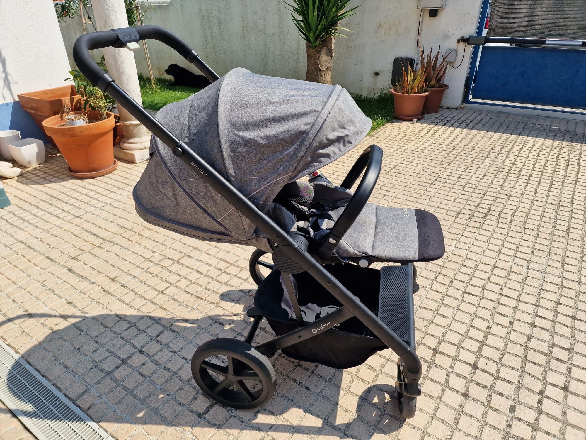 Carrinho criança Cybex Balios S + Capa chuva + Adaptadores Z