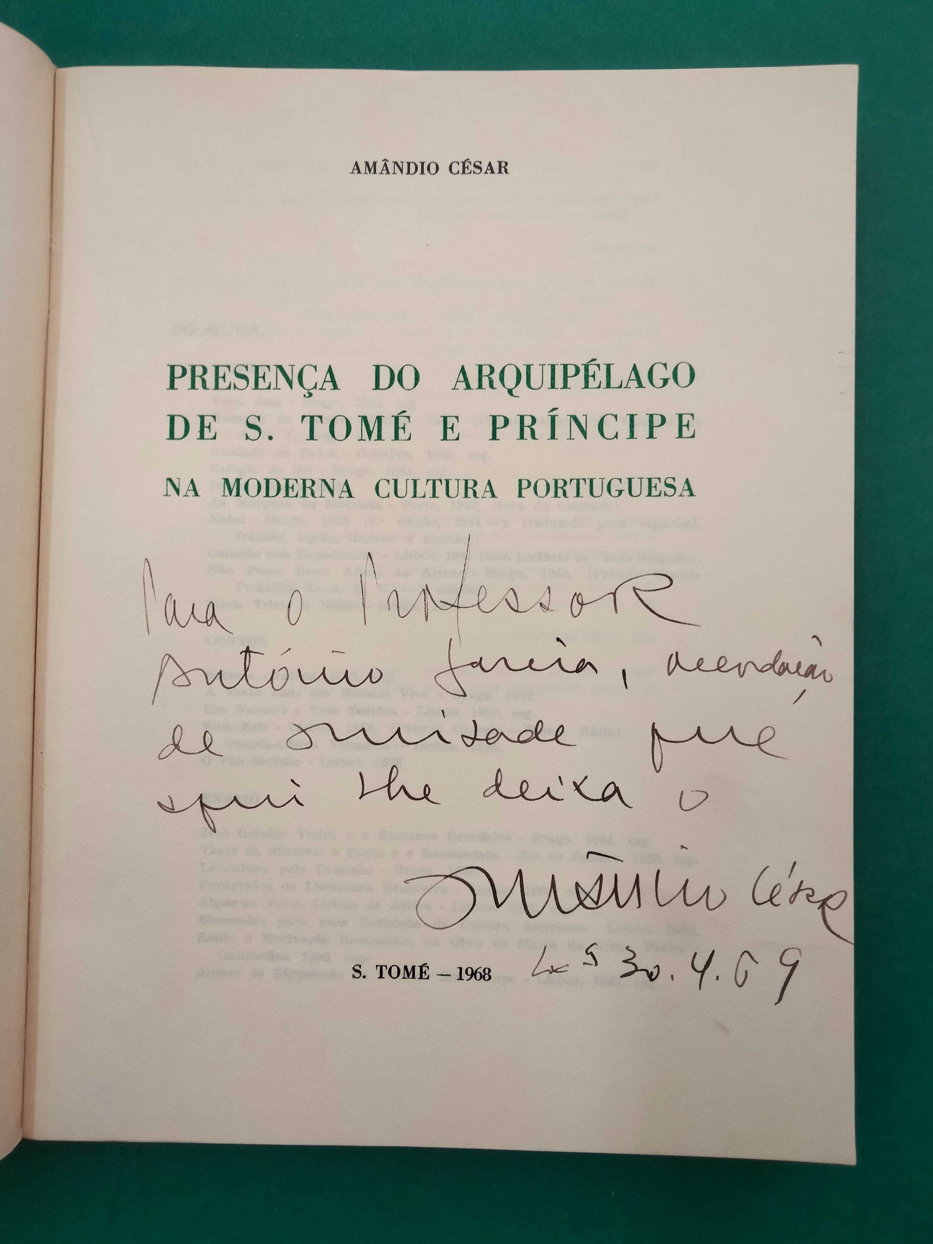 Presença do Arquipélago de S. Tomé e Príncipe - Amândio César