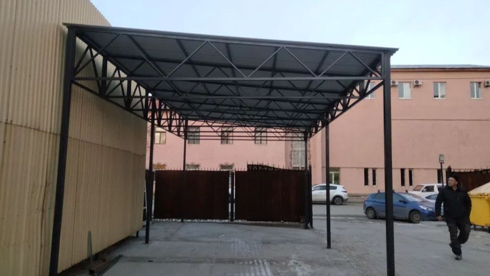Навеси,зварювальні роботи,решітки на вікна,забори з профнастилу