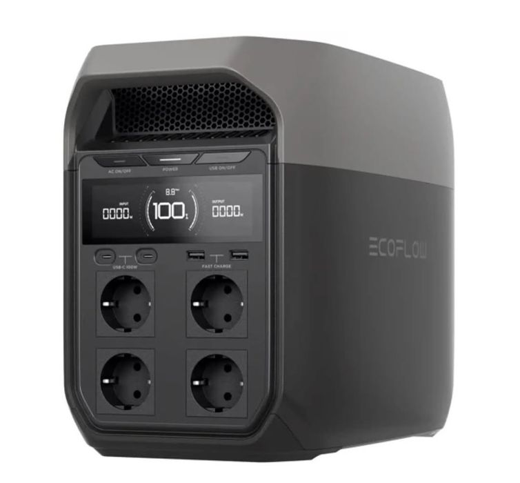 3600W/1024Wh ( Зарядна станція Ecoflow Delta 3  Европа )