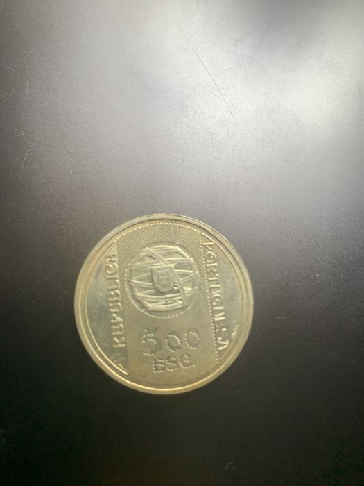 Moeda de 500 escudos prata - Banco de Portugal