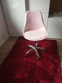 Krzesło różowe Cena 70 zł (+dywan)