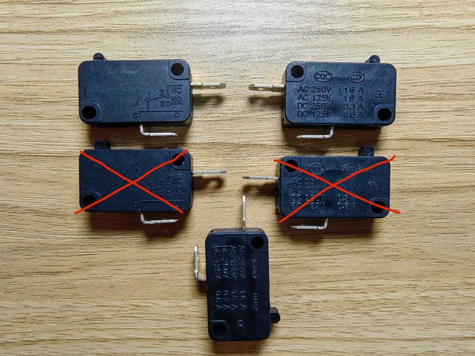 Wyłącznik Krańcowy KW1-103 - Mikroprzełącznik - Normalnie zamknięty!