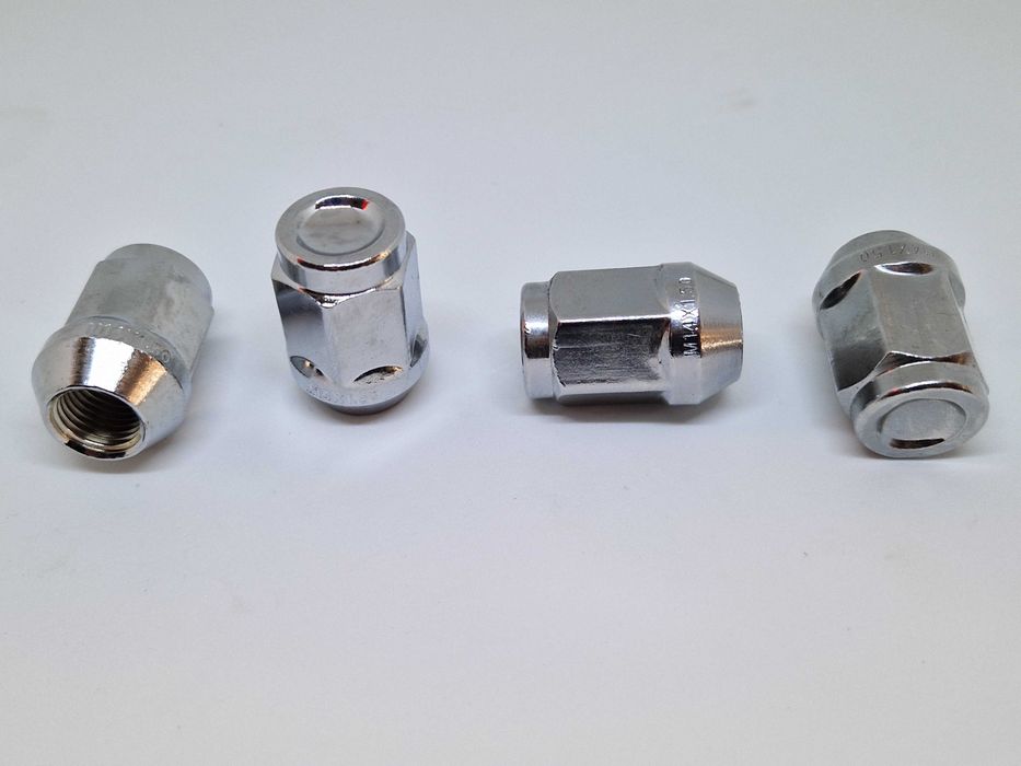 Гайка колісна закрита 14x1.5 конус хром/цинк на всі марки автомобілів