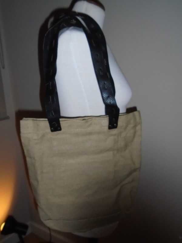 Mala/saco vintage com figura feminina