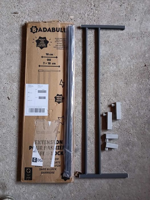 Poszerzenie do bramki ochronnej 7-18cm