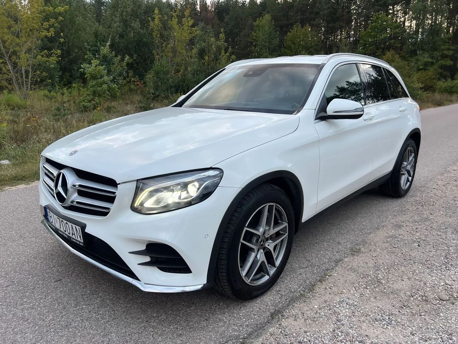Mercedes-Benz GLC 220d 4-matic Pakiet AMG krajowy serwis ASO, Bezwypadkowy, Idealny