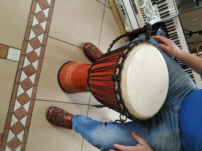 DJEMBE 12 Cali Ręcznie robione w Indonezji
