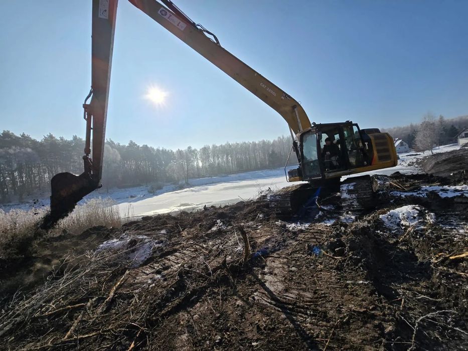 Caterpillar 320EL  Koparka gąsienicowa CAT 320L, długie ramię LONG 17 metrów / zamiana