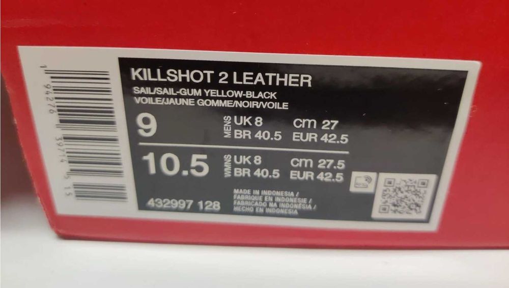 Продам кроссовки Nike Killshot 2 Leather