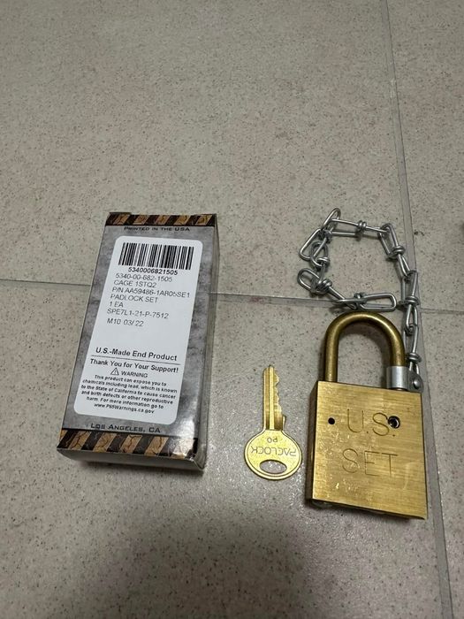 Kłódki Us Army kontraktowe !