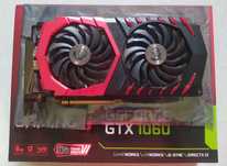 Відеокарта NVIDIA GeForce GTX 1060 6GB MSI GAMING X