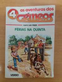 Livro "As aventuras dos 4 Gemeos"