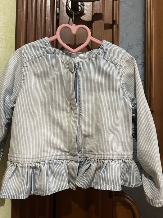 Куртка джинсова на дівчинку Next