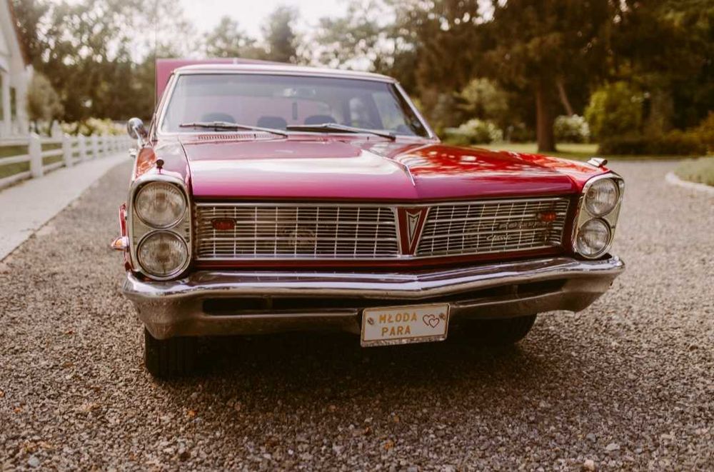 Pontiac Tempest 6 osób Amerykański klasyk do ślubu auto samochód ślub